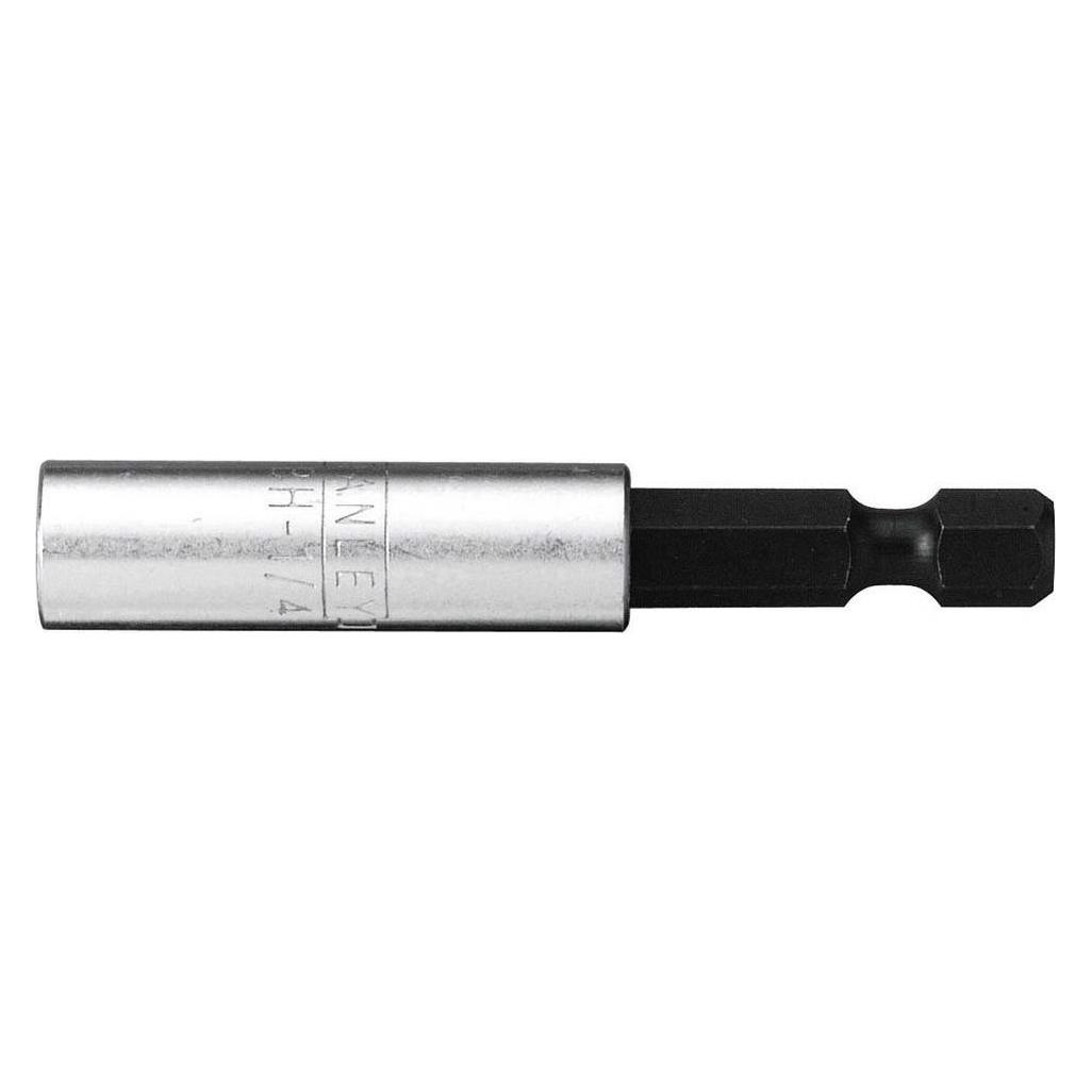 Stanley Nero Chiave A Bussola, Supporto Universale 60 Mm (Adattatore Di Bit)