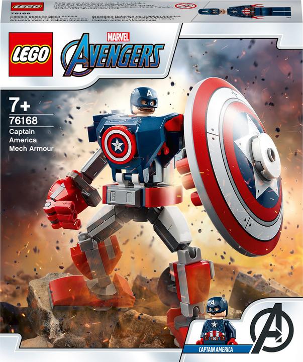 Produktbild LEGO Captain America Mech (76168, LEGO Marvel)
