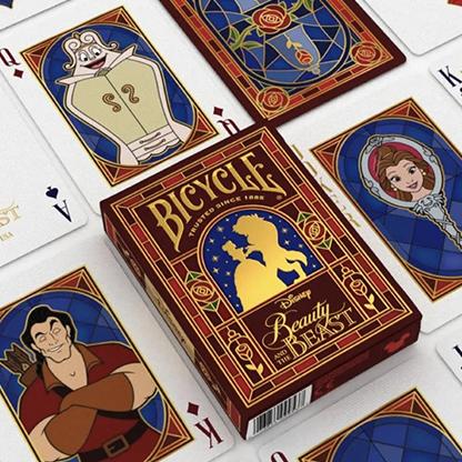 Image du produit Bicycle Beauty and the Beast Playing Cards (Anglais, 1 - 10 Joueur)