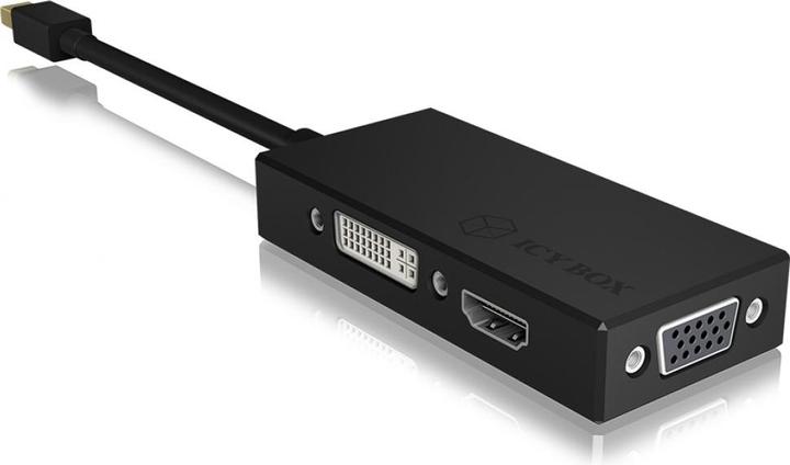 Produktbild Icy Box Mini DisplayPort zu (DVI, HDMI, VGA, 8.70 cm)