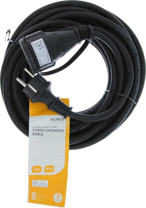 Produktbild Deltaco GT-980 power cable Black CEE7/7 (10 m)