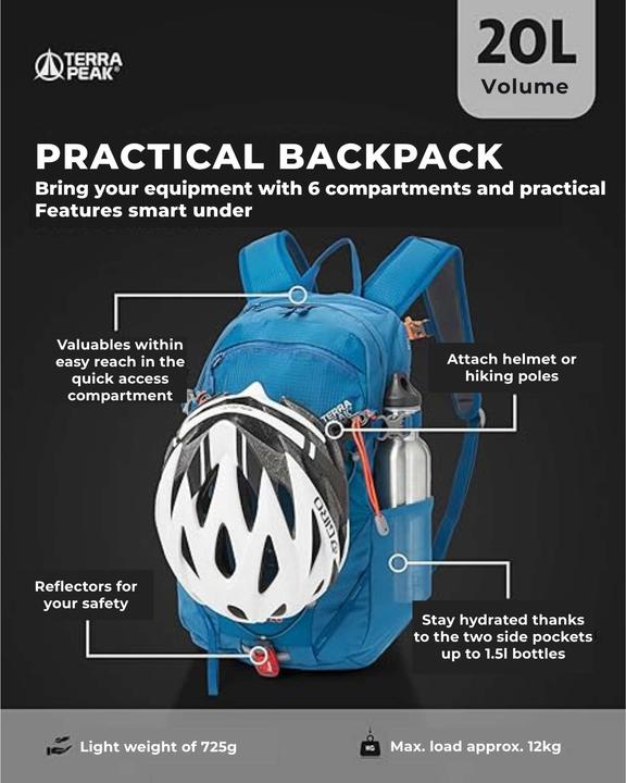Produktbild Terra Peak Wanderrucksack Flex (20 l)