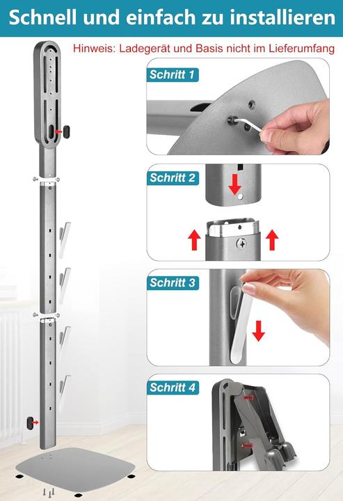 Immagine prodotto Huquter Freistehende Staubsaugerhalterung für Dyson Modelle
