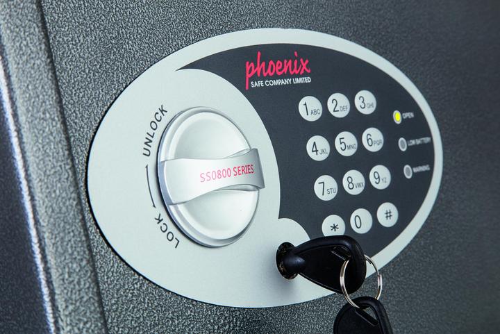 Image du produit Phoenix Coffre-fort anti-effraction SS0801E Vela Home Office
