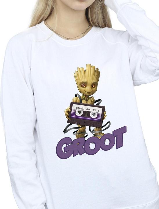 Produktbild Guardians of the Galaxy Groot Casette Sweatshirt (S)