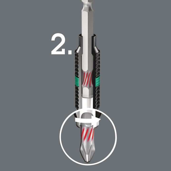 Image du produit Wera 840/1 BTZ Hex-Plus 4,0 x 25 mm (Six pans creux 4 mm)