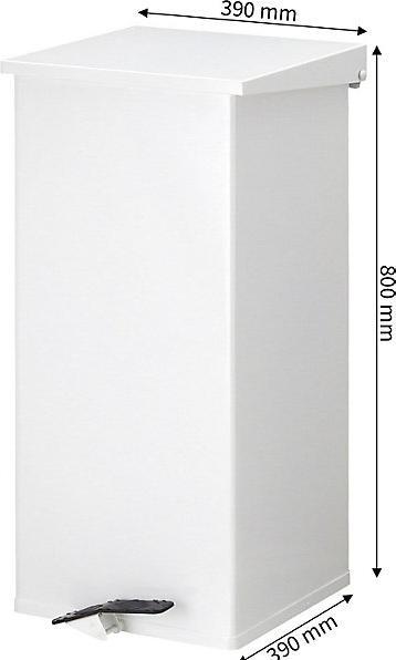 Image du produit kaiserkraft Poubelle à pédale (110 l)