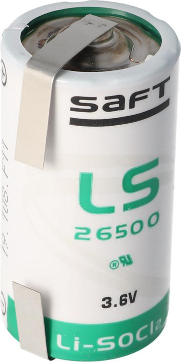 Saft Batterie LS26500, C-Size mit Lötfahne U-Form (1 Stk., C, 150 mAh)