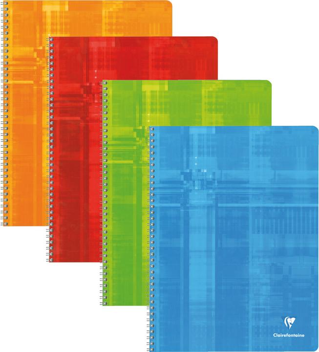 Image du produit Clairefontaine Carnet à spirale (A4, Règle spéciale, Couverture souple)