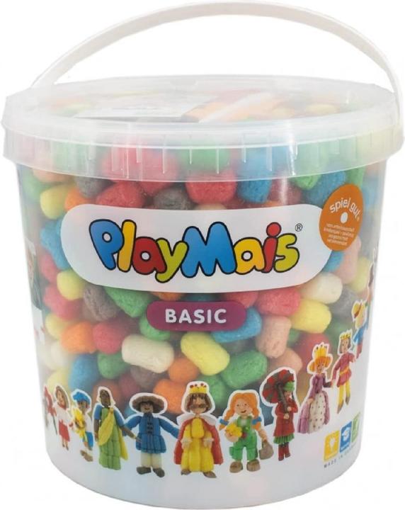 Produktbild PlayMais Spielen Sie Corn Basic Eimer 10 Liter (1000 Stück)