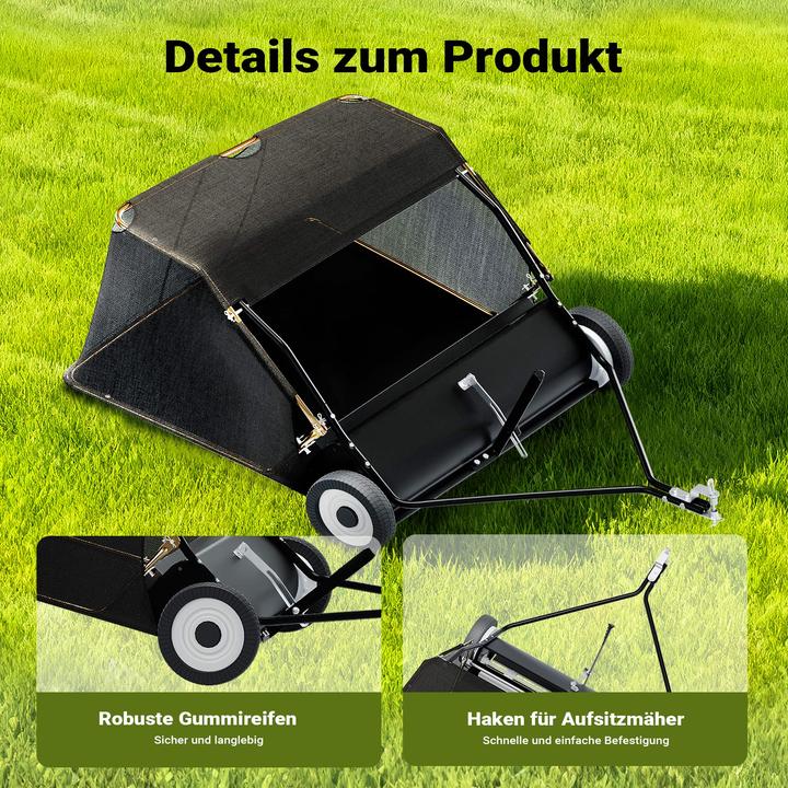 Actual product image Wiltec Rasenkehrmaschine