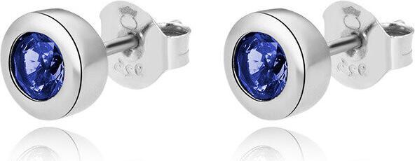 Immagine prodotto Beneto Orecchini in argento con zirconi blu AGUP2259-BLUE (L)