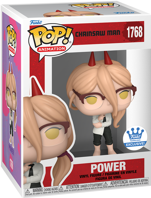 Actual product image Funko POP! Chainsaw Man - Power (Operation: Super-Smart) Exclusive