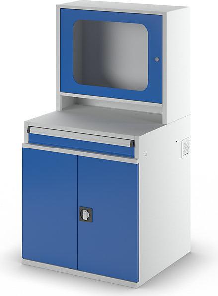 eurokraft pro Computerschrank (80 cm, 155 cm)