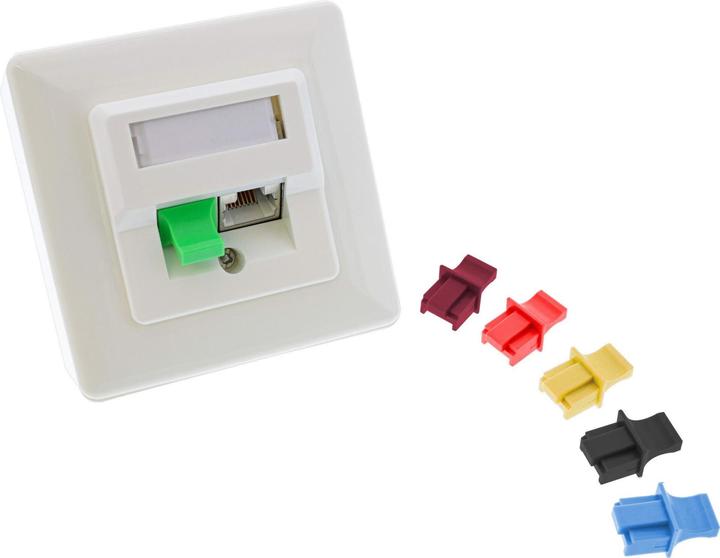 Produktbild InLine Staubschutz für RJ-45 Buchse (Blindmodul)