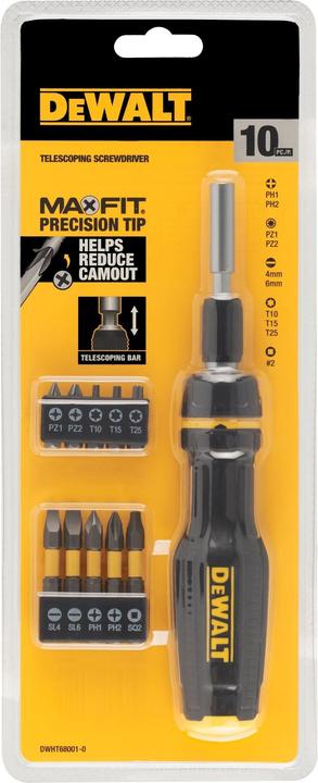 Produktbild DeWalt Bit-Schraubendreher mit Ratsche (Phillipps-Kreuzschlitz (PH), Schlitz)