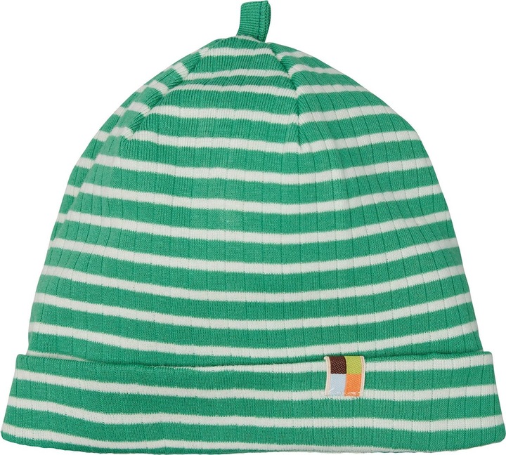 Produktbild loud + proud Beanie gestreift mit Rippe
