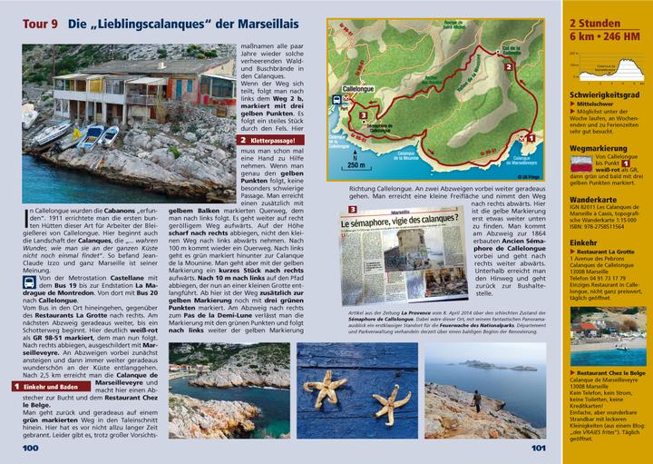 Produktbild Marseille, Calanques, Côte Bleue (Deutsch, Uli Frings, 2024)