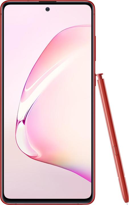 Produktbild Samsung Galaxy Note 10 Lite - DE-Version (128 GB, Aura Red, 6.70", Dual SIM, 12 Mpx, 4G)