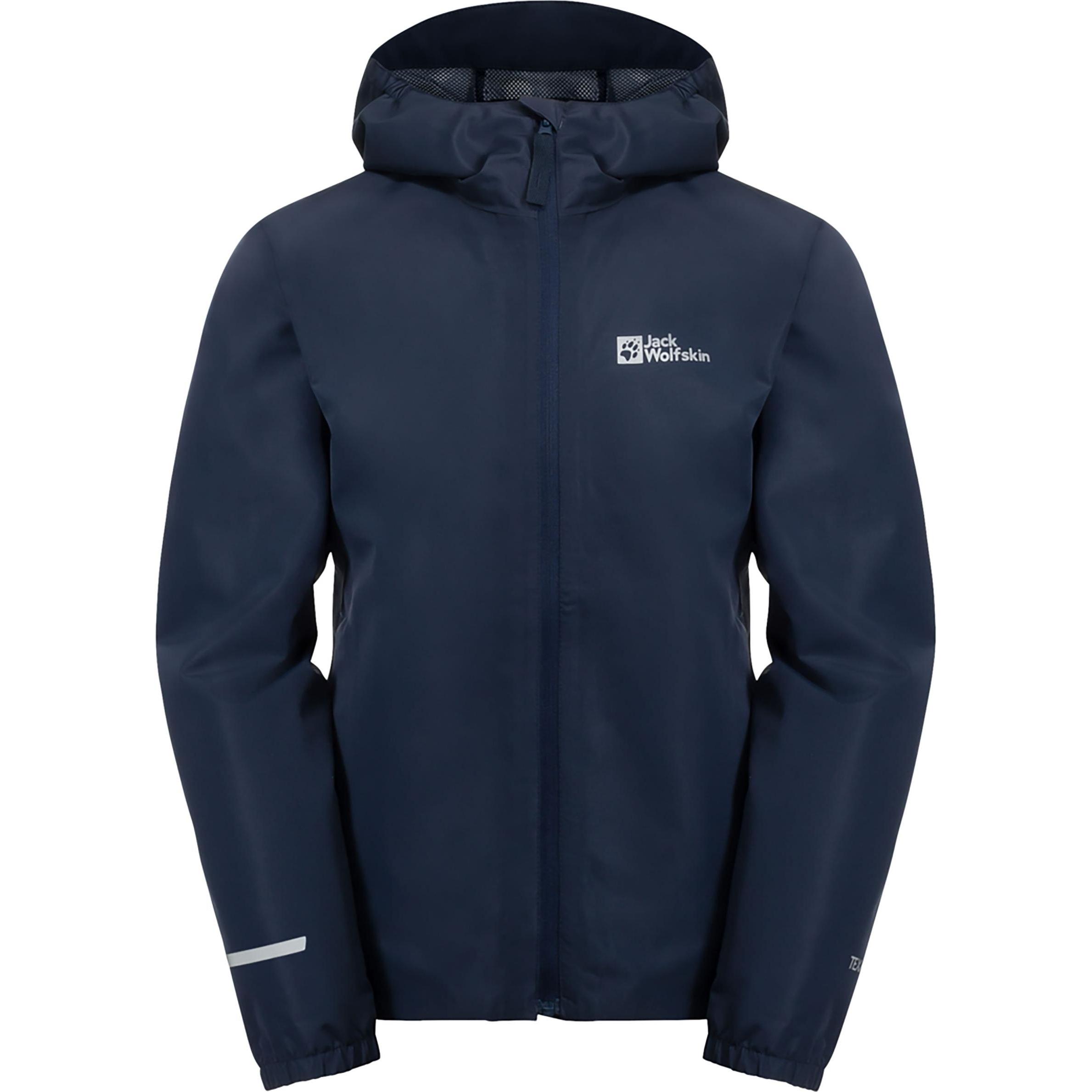 Jack Wolfskin, Jungen, Jacke, Flaze Jacket K (176), Blau, 176