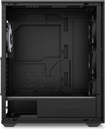 Actual product image Sharkoon VK2 RGB ATX Black (black) (mATX, ATX, Mini-ATX)