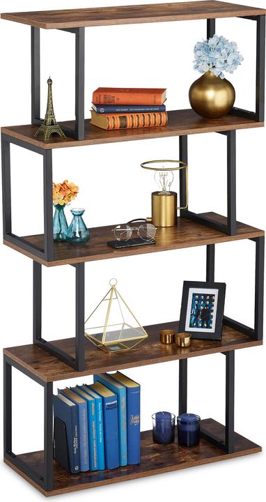 Actual product image Relaxdays Bookcase (73 x 30 x 136 cm)