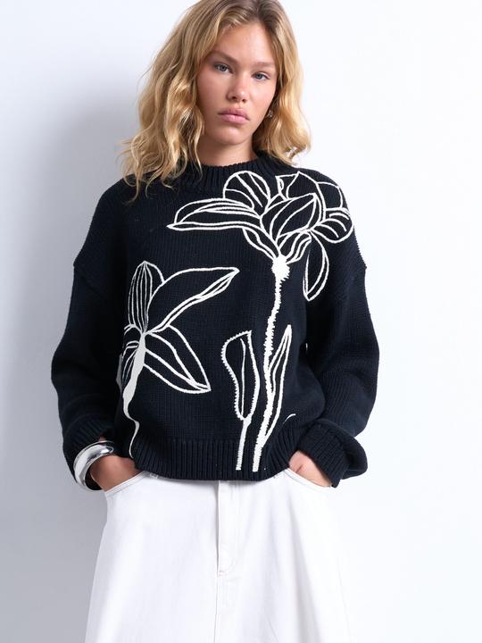 Produktbild Spokey Normal geschnitten Rundhalsausschnitt Pullover Strickpullover (M)