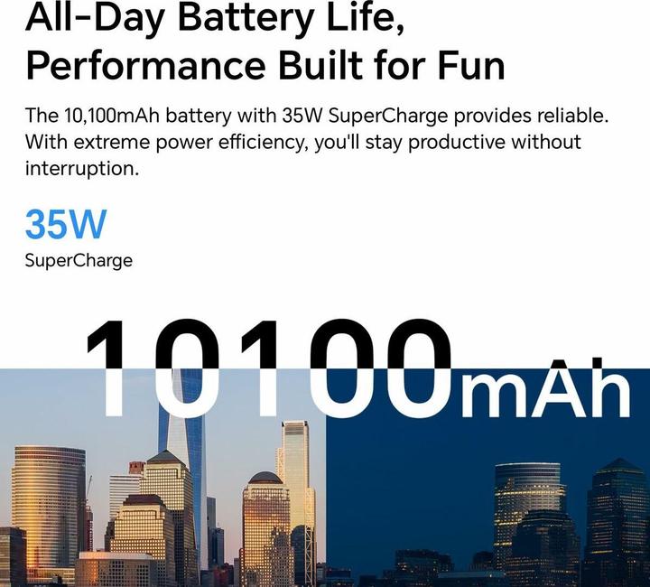 Actual product image Honor Pad 10 (WLAN only, 12.10", 256 GB, Grey)