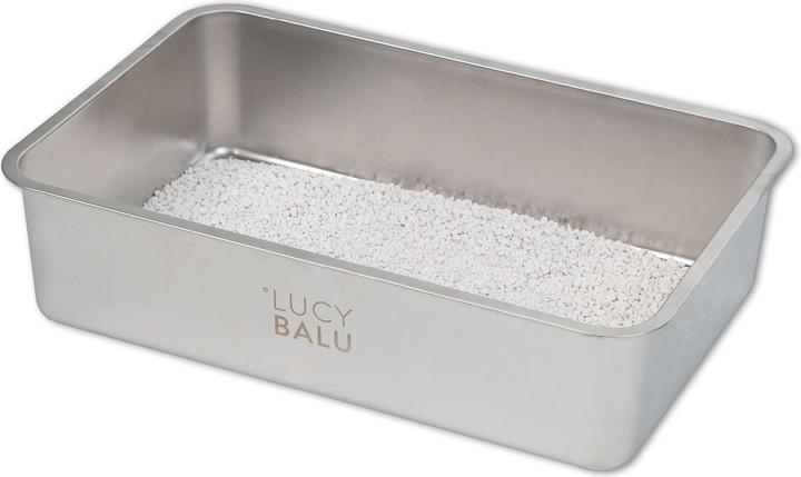 LucyBalu Steeloo (Cat litter tray open)
