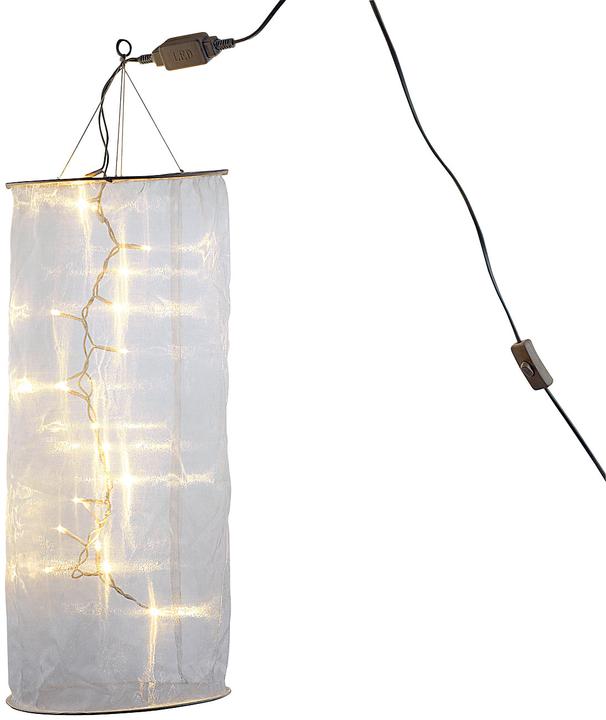 Lunartec Organza-Lichterschlauch-Skulptur mit 20 LEDs, 60 cm (0.60 m)