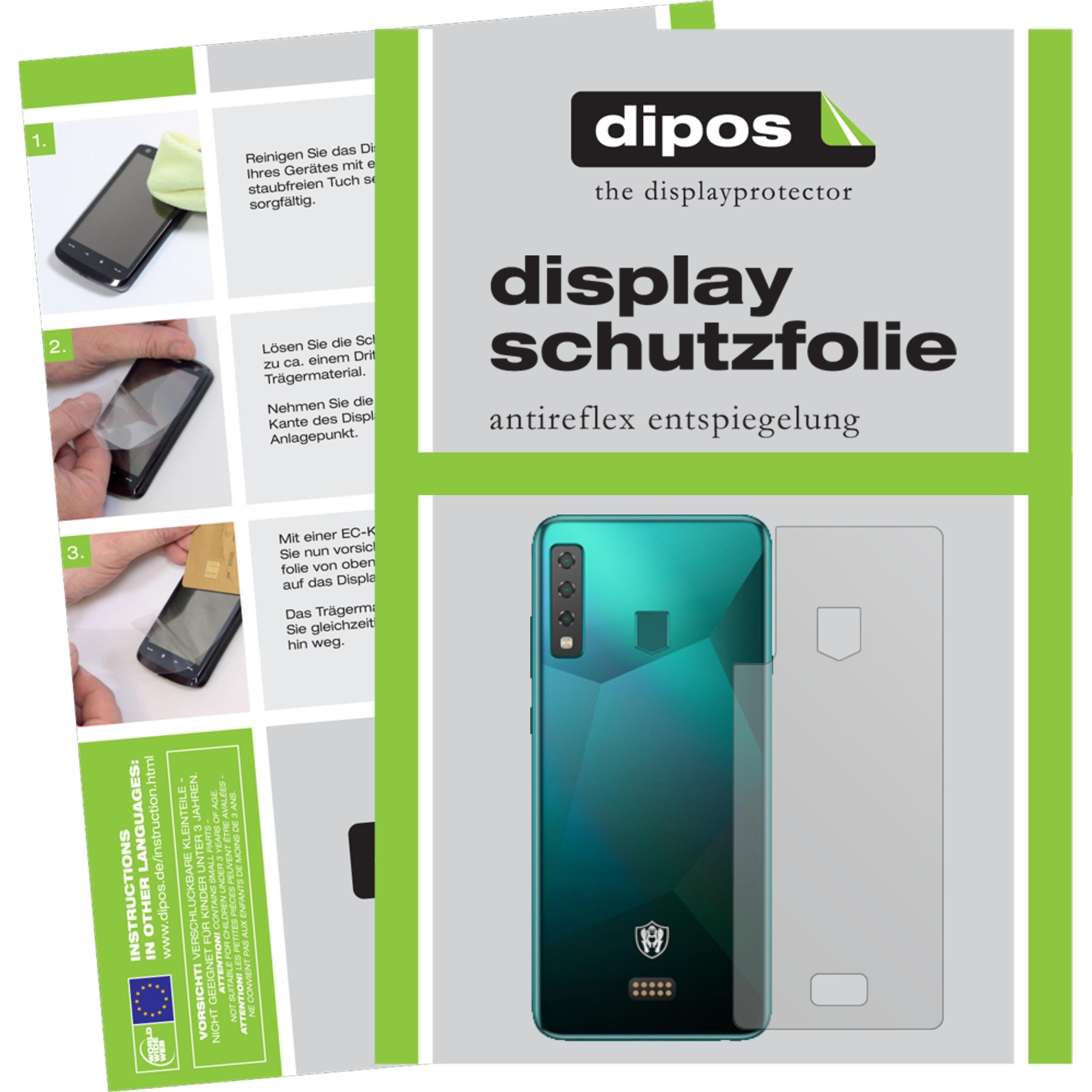 Thumbnail - Dipos Displayschutzfolie Antireflex (2 Stück, Cubot King Kong 6), Smartphone Schutzfolie, Transparent