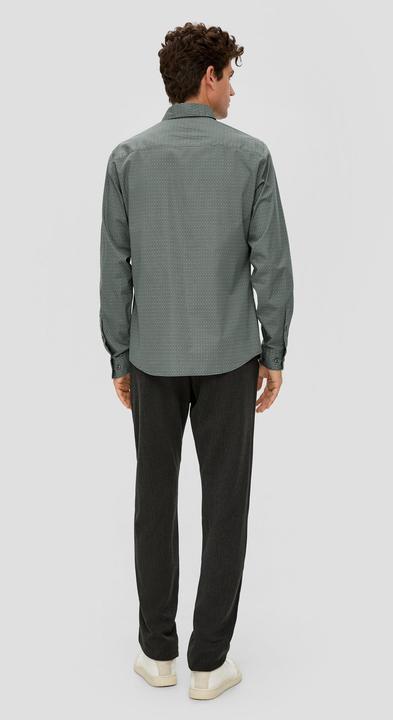 Produktbild s.Oliver Hemd Slim: Hemd aus Baumwollstretch (S)
