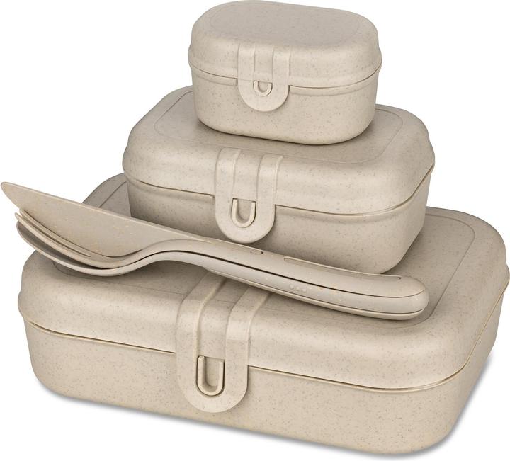 Produktbild Koziol Lunchbox Pascal Ready 4-teilig, Sand