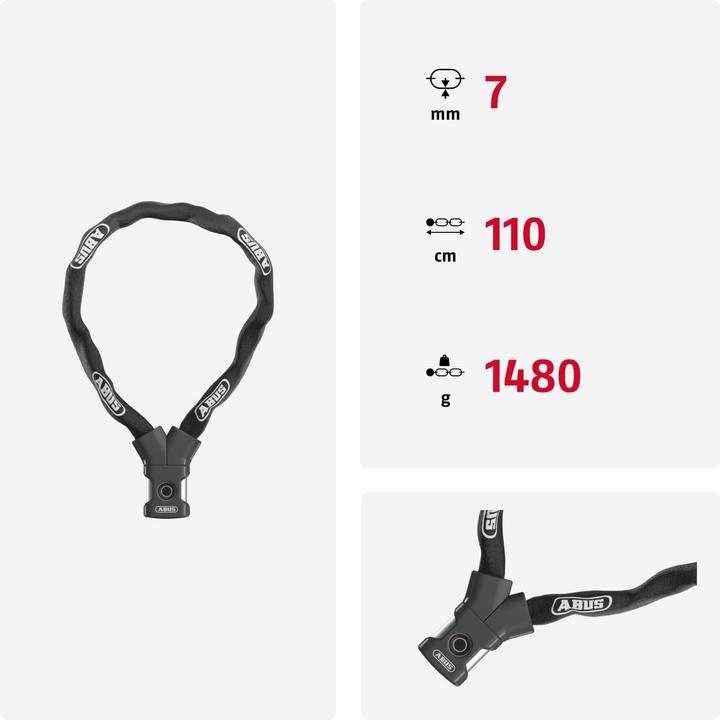 Actual product image Abus Yardo 7807F/110 (110 cm)