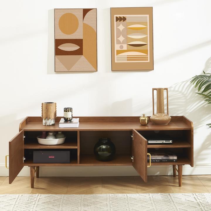 Actual product image Sorelh TWIGGY TV - Möbel Esche Furnier 57cm (150 x 41.50 x 57.50 cm)