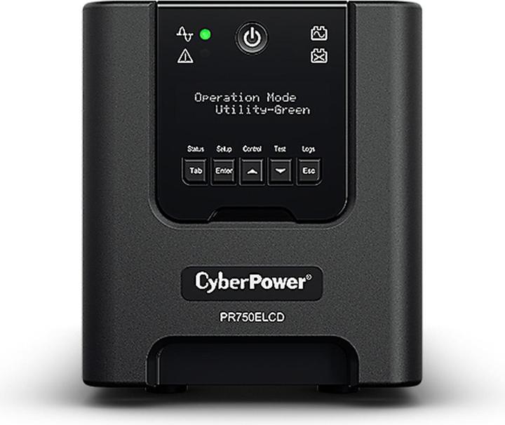 Produktbild Cyberpower USV 750VA PR750ELCDN (750 VA, 675 W, Line-Interaktiv USV)