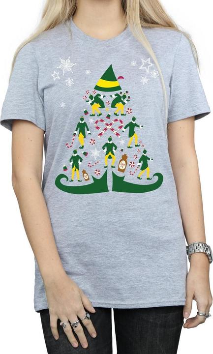 Produktbild Elf Christmas Tree TShirt (S)
