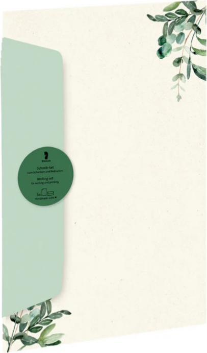 Rössler DESIGNPAPIER A4+C6/5 EUKALYPT./Pà5 (5 Stk.)