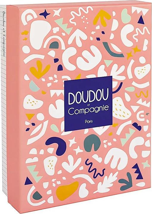 Actual product image Doudou et Compagnie Dino Lou with cuddle cloth 25cm