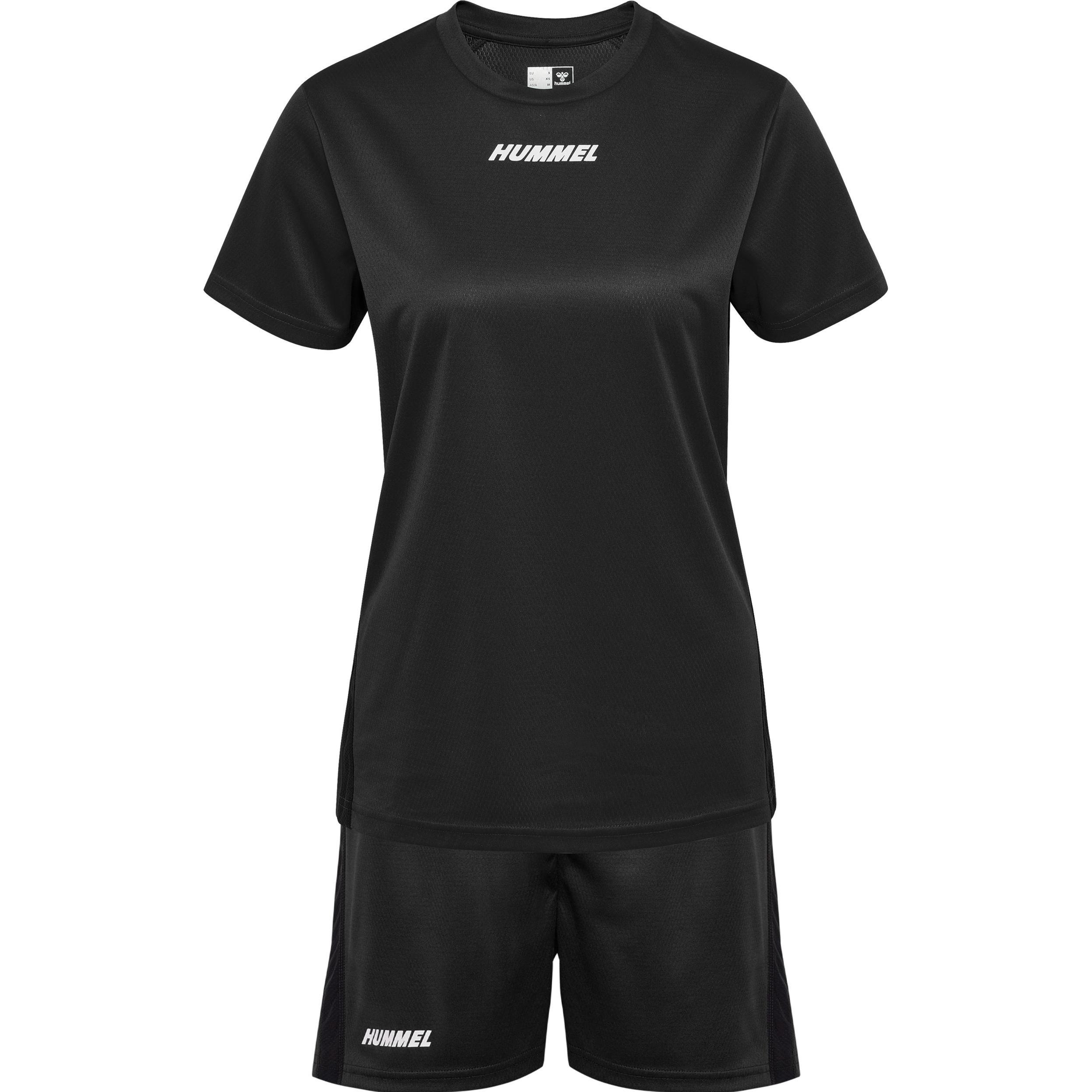 hummel, Damen, Sportshirt, hmlMULTI PL SET WOMAN (S), Schwarz, S
