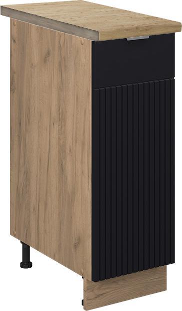 Goldkraft Eiche, Schwarz, Schwarz gestreift