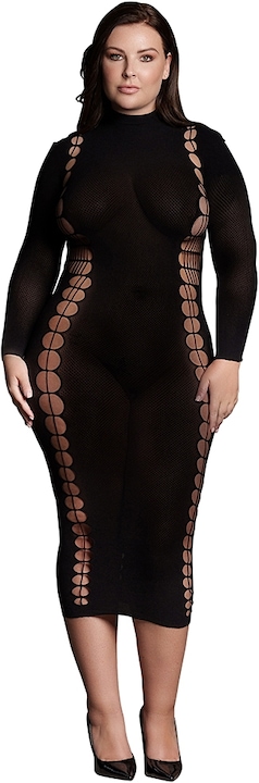 Le Désir Carme XI - Dress with Turtleneck - Plus Size (One size)