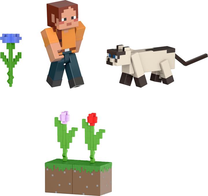 Produktbild Minecraft Basisfiguren 2er-Pack JCN52