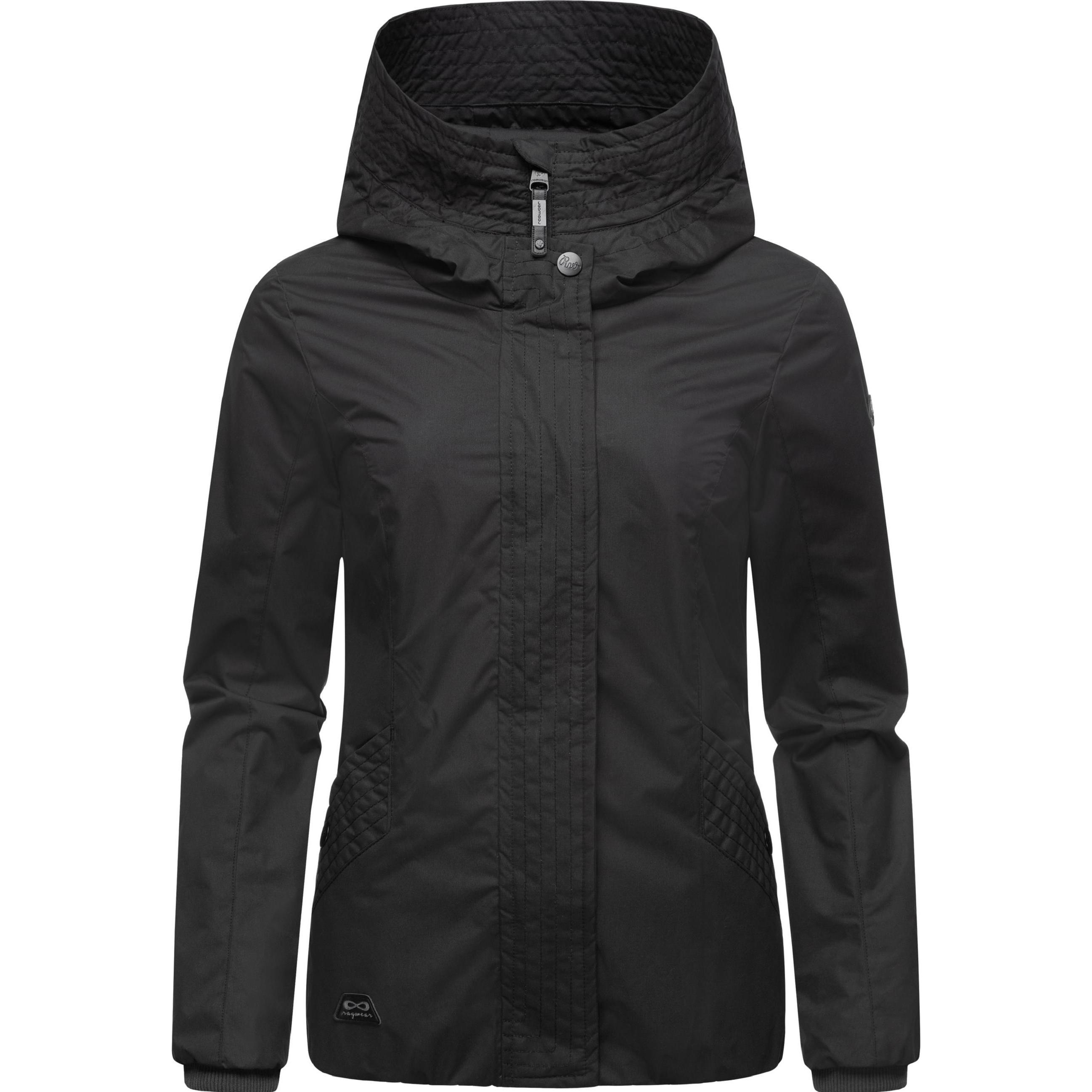 Ragwear, Damen, Jacke, Vannesa (XL), Schwarz, XL