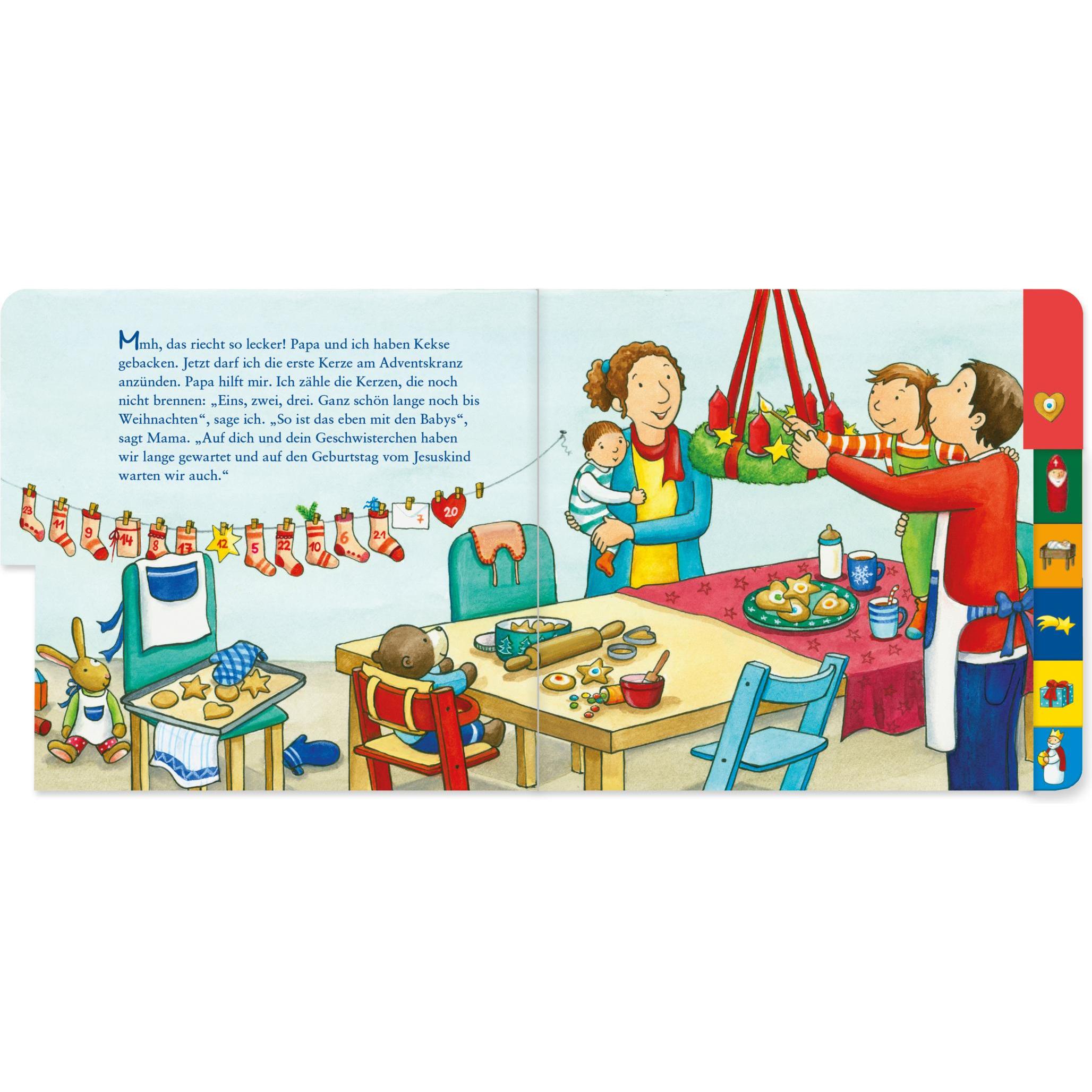 Thumbnail - Unser erstes Weihnachtsfest, Kinderbücher von Anna Peters