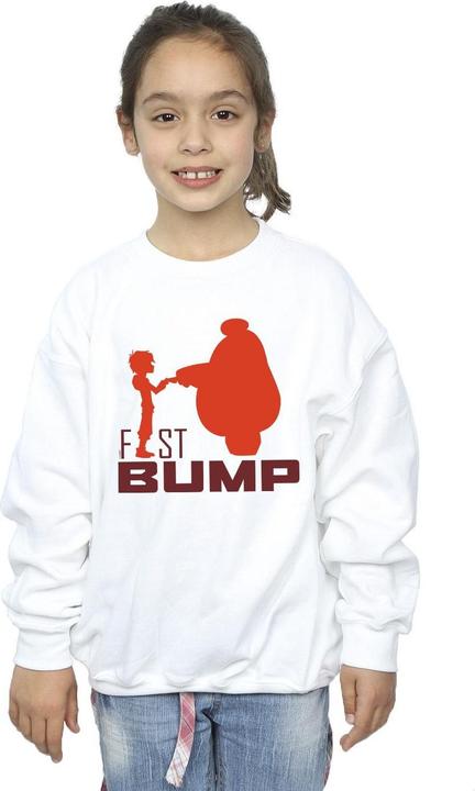Produktbild Disney Big Hero 6 Baymax Fist Bump Cutout Sweatshirt Mädchen (128)