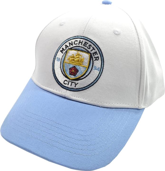 Sky blue, White