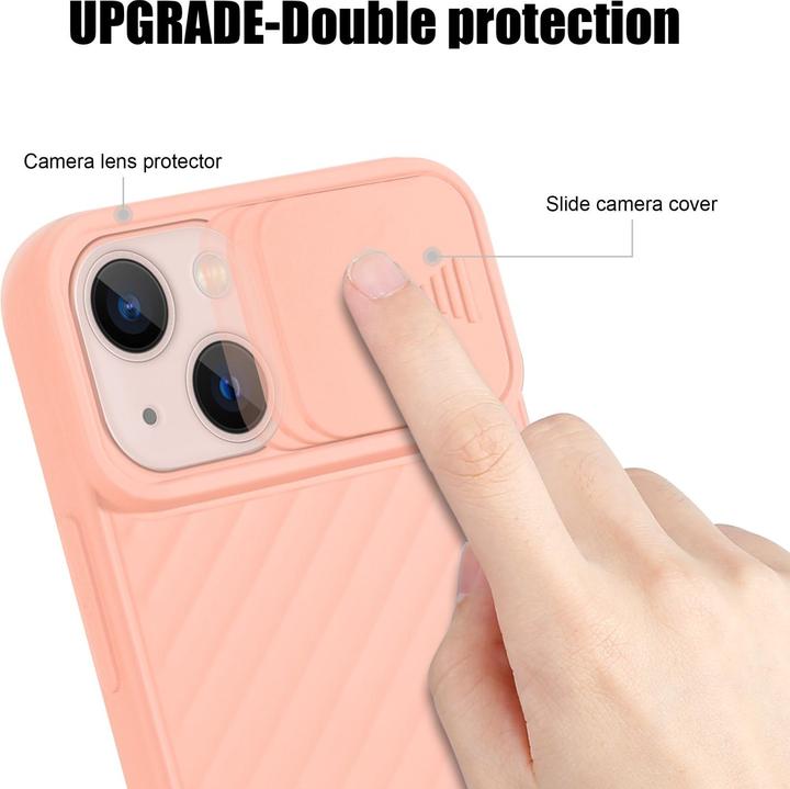 Actual product image Cadorabo TPU cover with camera protection (Apple iPhone 13)