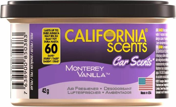 California Scents Car Scents Monterey Vanilla