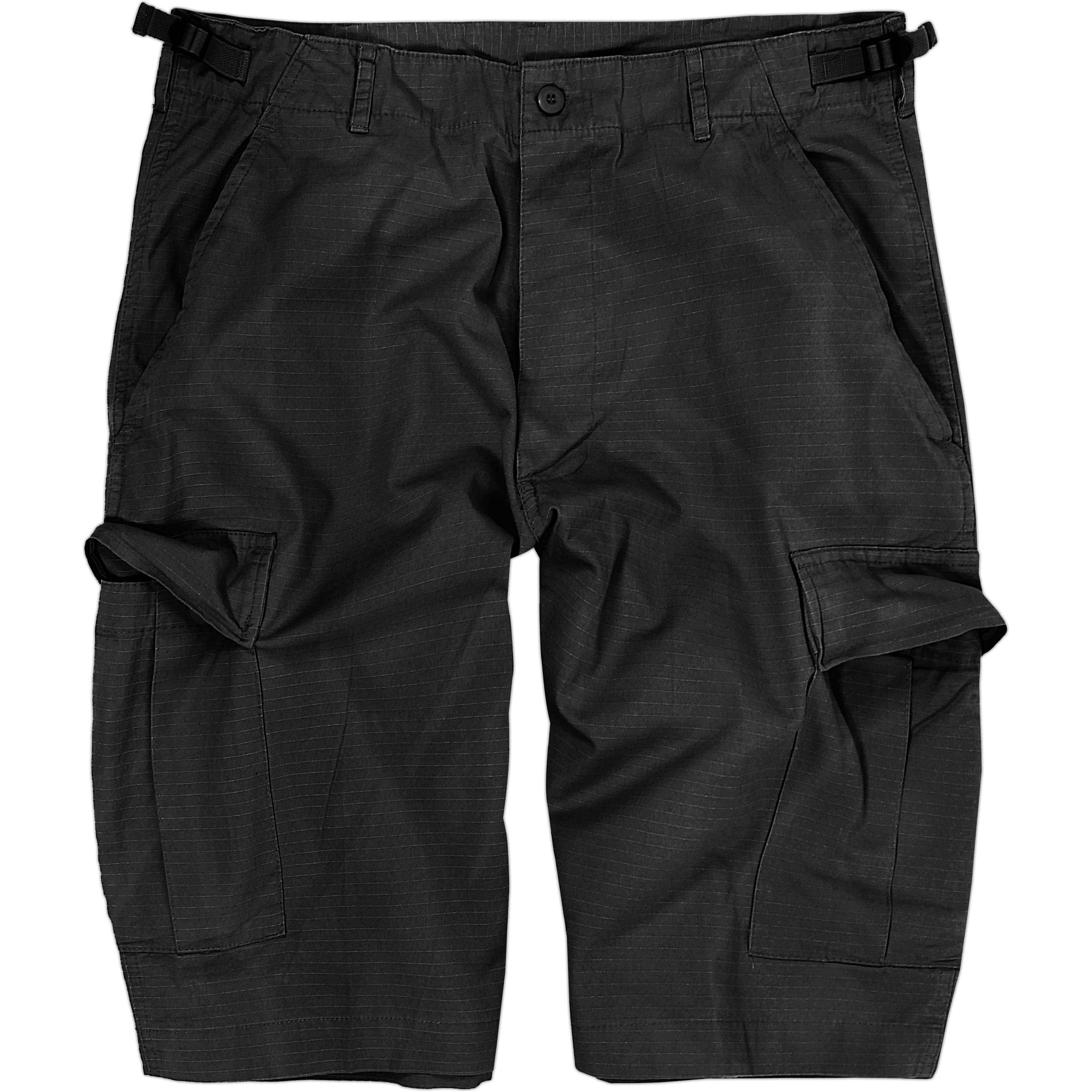 Normani, Herren, Shorts, Herren US Bermuda Ripstop Shorts Azizia, Schwarz, (M)